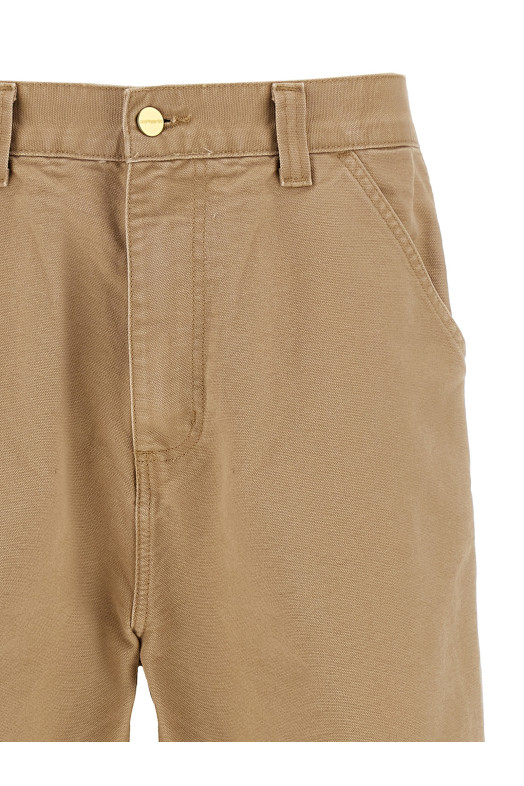 Брюки «Single Knee Graphic» Бежевые I03556007E60