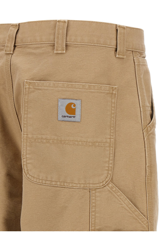 Брюки «Single Knee Graphic» Бежевые I03556007E60