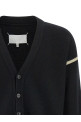 Кардиган з накладками на ліктях Чорний MAISON MARGIELA S67HP0035M13182900