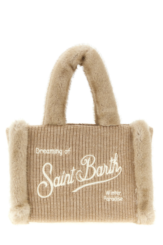 Сумочка «Colette Shearling Rib» Бежева COL003400295IFUR11EMB