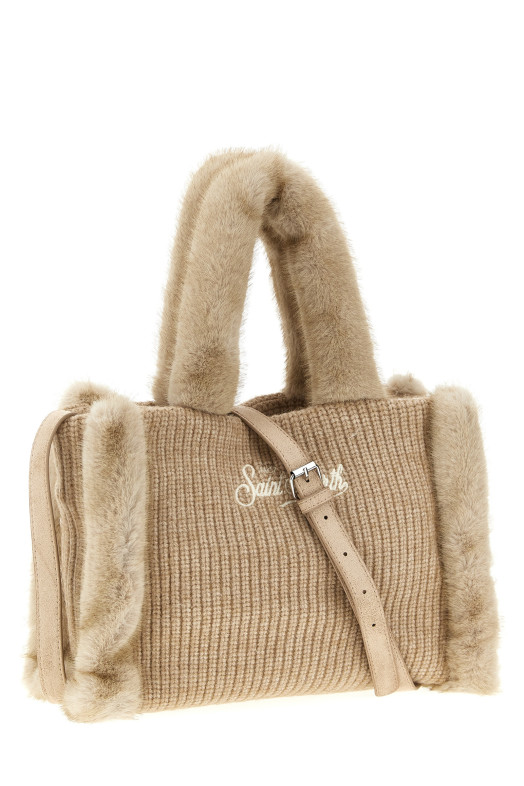 Сумочка «Colette Shearling Rib» Бежева COL003400295IFUR11EMB