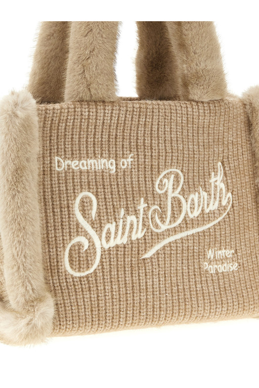 Сумочка «Colette Shearling Rib» Бежева COL003400295IFUR11EMB