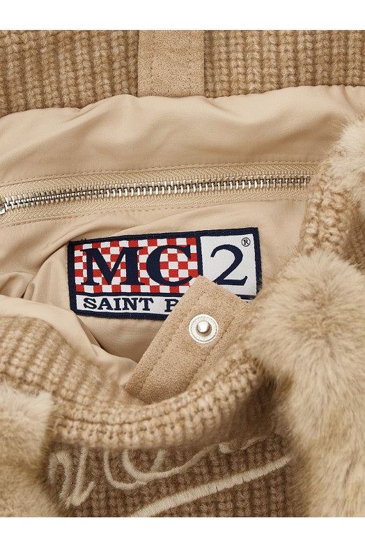 Сумочка «Colette Shearling Rib» Бежева COL003400295IFUR11EMB