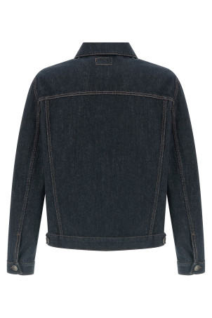 Джинсовая куртка Blue BRUNELLO CUCINELLI M233P6909C9014 Джинсовая куртка Blue BRUNELLO CUCINELLI M233P6909C9014