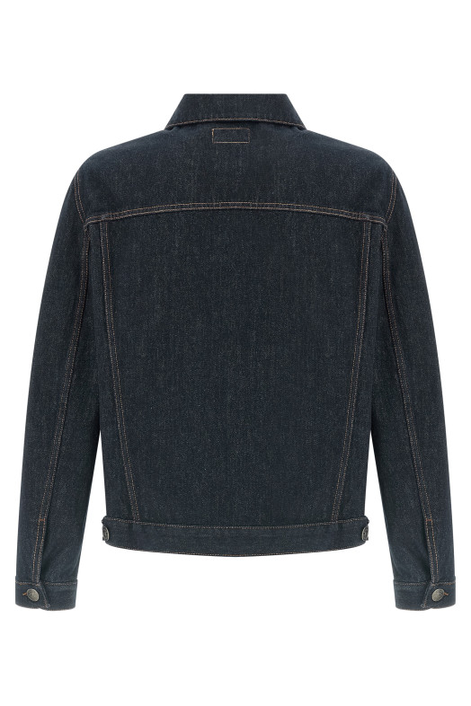 Джинсова куртка Blue BRUNELLO CUCINELLI M233P6909C9014