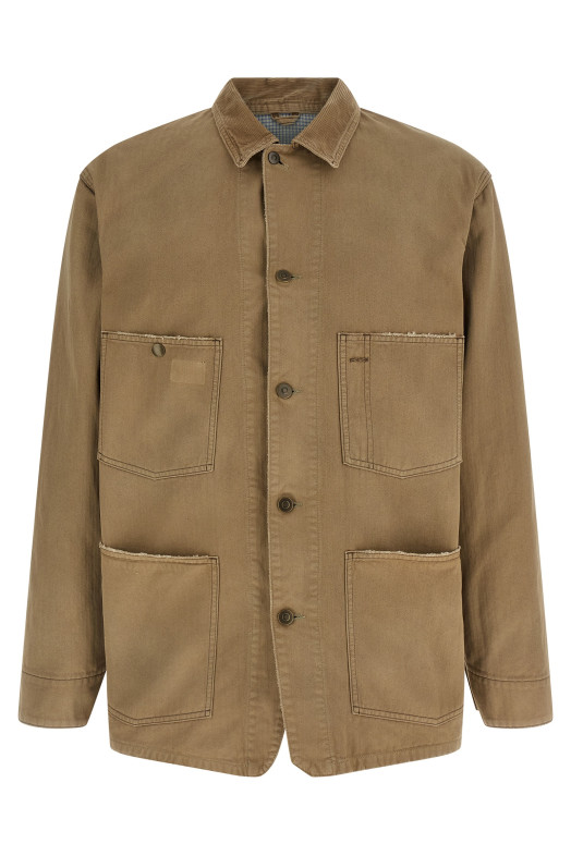 Куртка «ялинка» Бежева MAISON MARGIELA S50AM0646M30024964