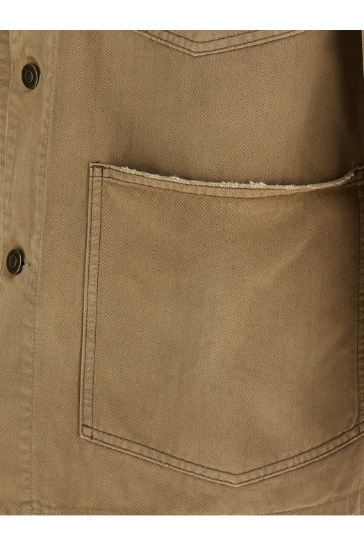 Куртка «ялинка» Бежева MAISON MARGIELA S50AM0646M30024964