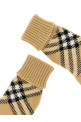 Check cashmere gloves Beige Check cashmere gloves Beige