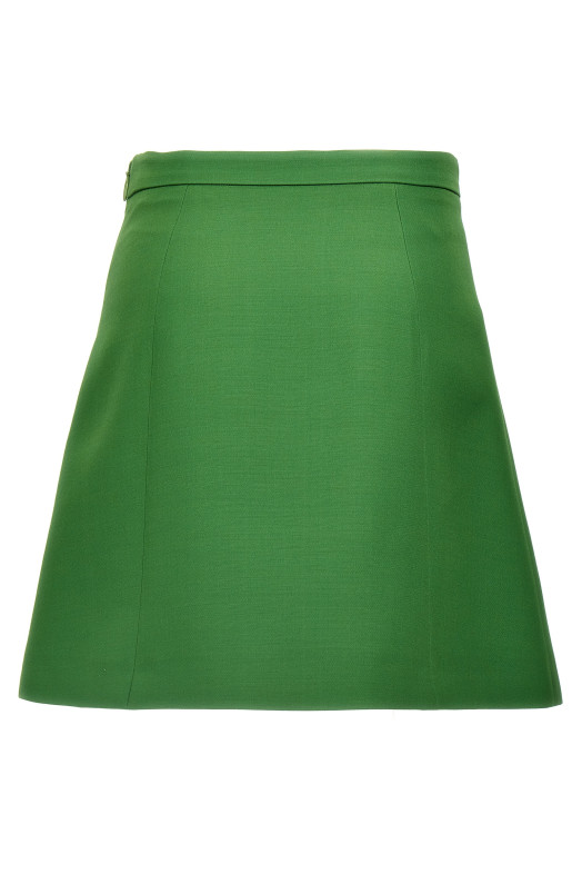 Valentino Garavani 'Solid' skirt Green