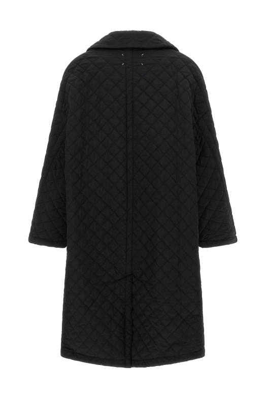 Стеганое пальто Черный MAISON MARGIELA S29AA0315M35666900 Стеганое пальто Черный MAISON MARGIELA S29AA0315M35666900