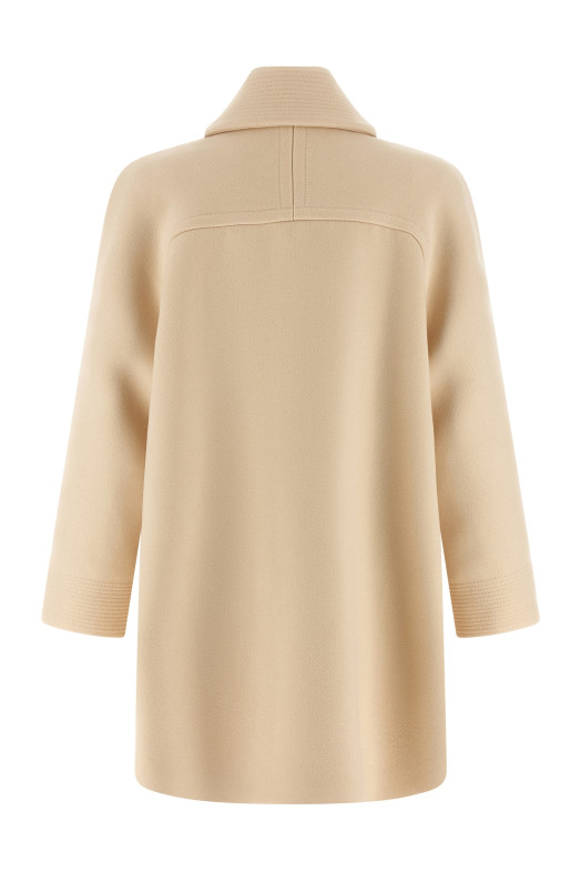 Valentino Garavani Wool Drap coat Beige