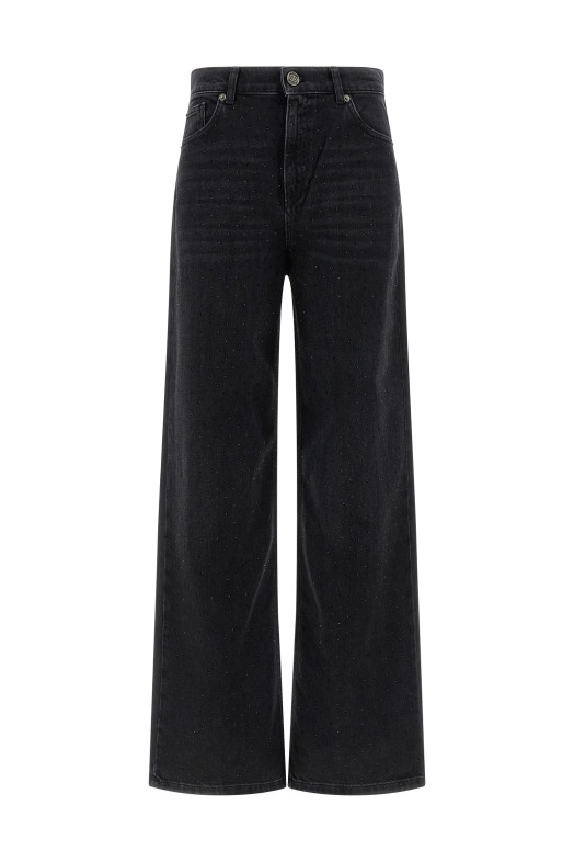 Crystal jeans Black