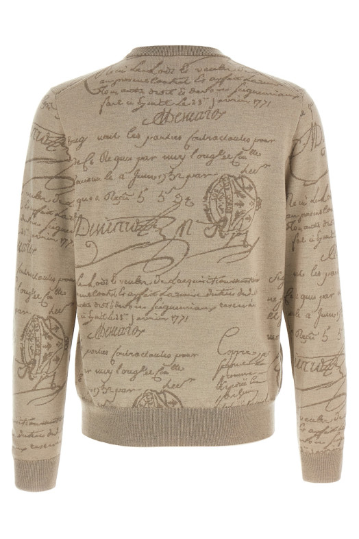 'Scritto' sweater Beige