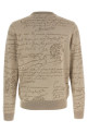 'Scritto' sweater Beige