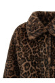 Штучне хутро норки Коричневе MK2566LEOPARD
