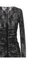 Черное кружевное платье «Русалка» NORMA KAMALI ST1253SLE38001