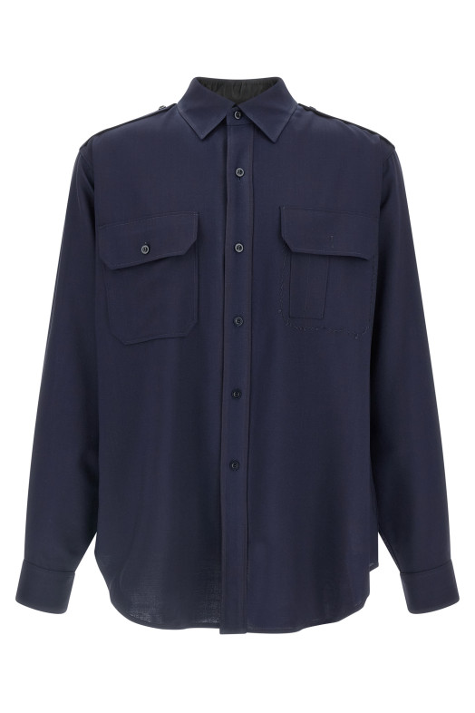 'Pressed to Death' shirt Blue