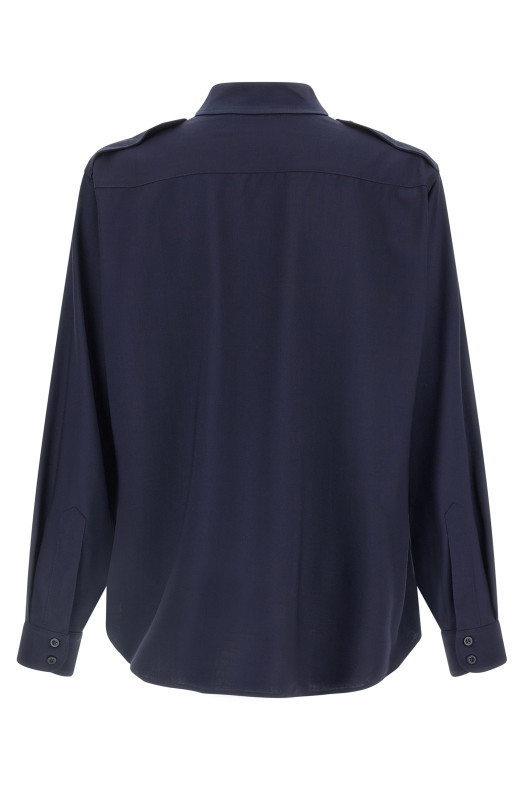 'Pressed to Death' shirt Blue