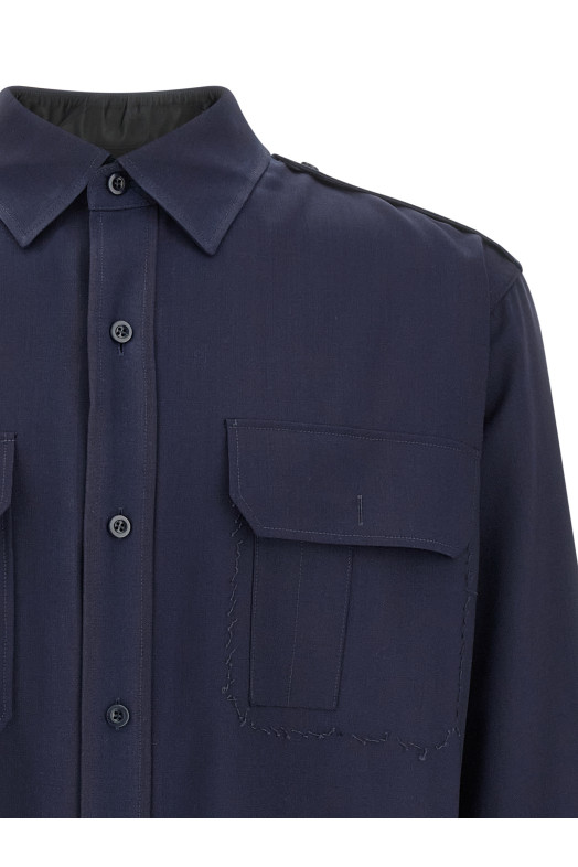 'Pressed to Death' shirt Blue