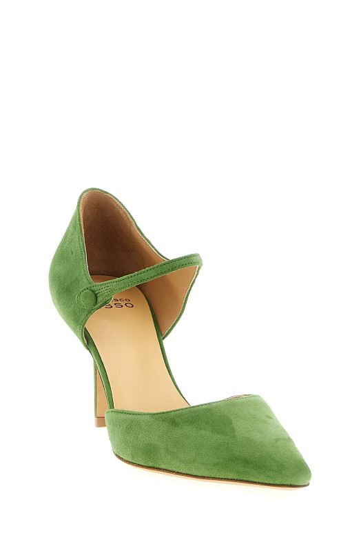 'R1P1005' pumps Green