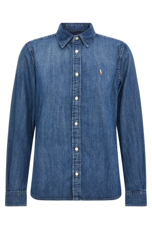 Футболка з логотипом Синя POLO RALPH LAUREN 211969458001 Футболка з логотипом Синя POLO RALPH LAUREN 211969458001