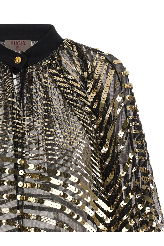 'Iride' blouse Black