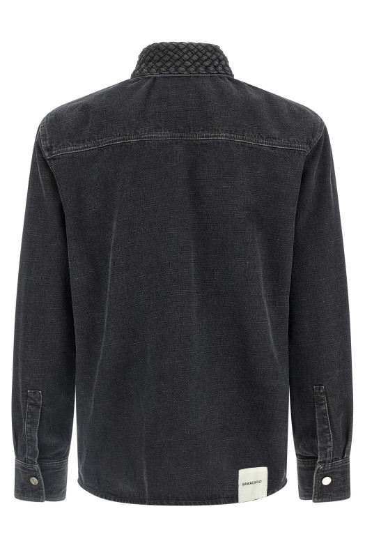 'Gervis Braided' shirt Black