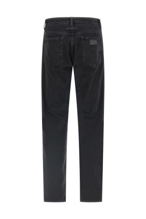 Джинси на липучках Чорні MM6 MAISON MARGIELA SH2LA0035S30743972 Джинси на липучках Чорні MM6 MAISON MARGIELA SH2LA0035S30743972