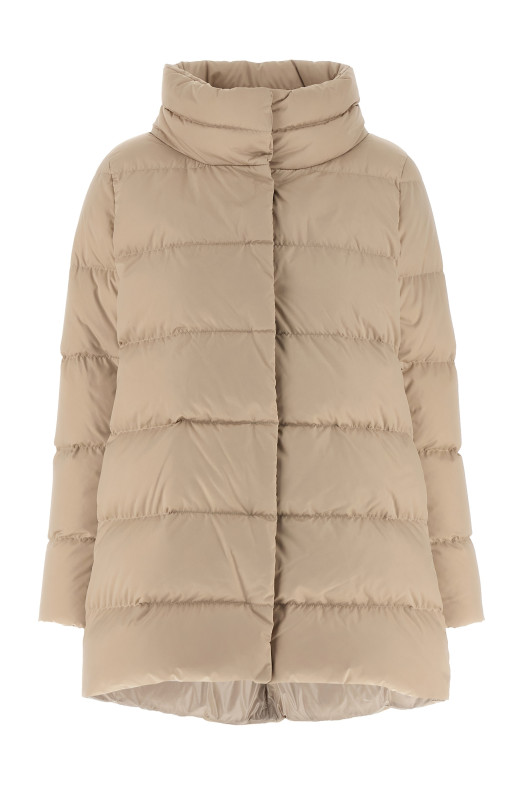'A-Shape Resort' down jacket Beige