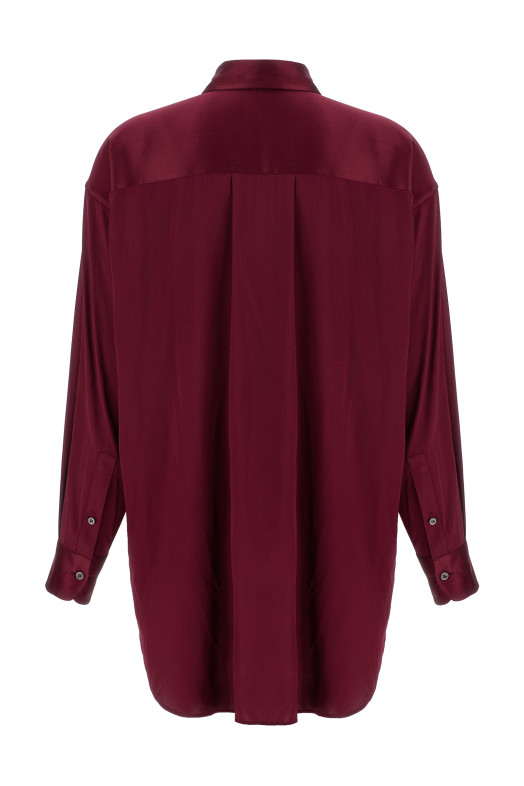 Silk shirt Bordeaux