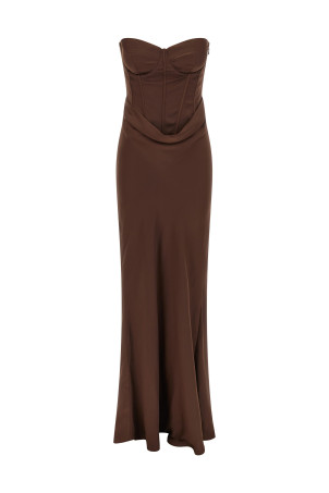 Corset dress Brown Corset dress Brown