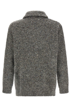 Светр з напівзастібкою Сірий MAISON MARGIELA S50HL0051M13150001F