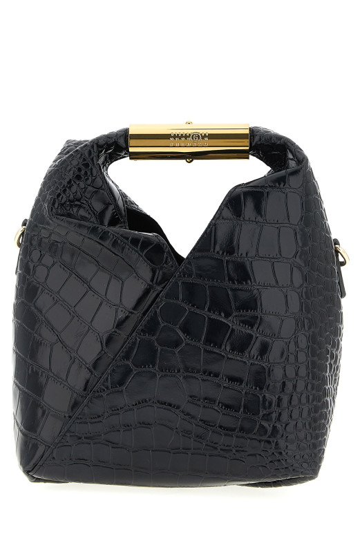 «Японська» маленька сумочка Чорна SB6WD0042P8650T8013