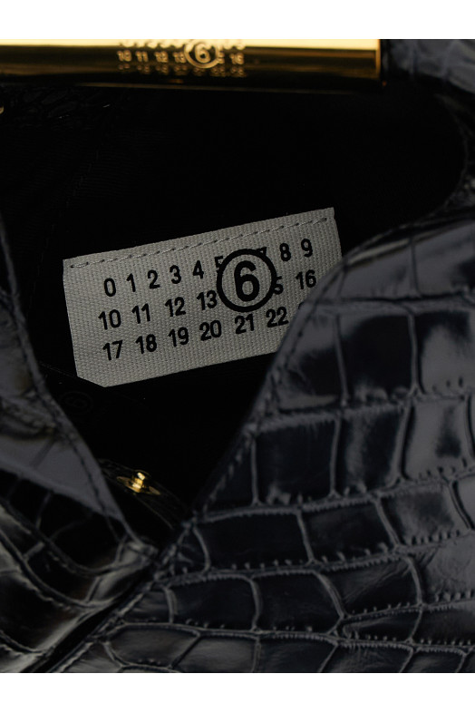 «Японська» маленька сумочка Чорна SB6WD0042P8650T8013