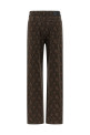 Animal print jeans Brown
