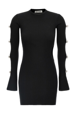 Платье «Cut-Out Crystal Bow» Черное R25KD111KNTBLKBLACK Платье «Cut-Out Crystal Bow» Черное R25KD111KNTBLKBLACK