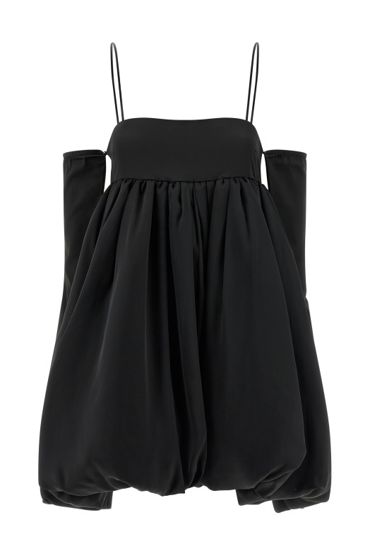 'Satin Le Bubble' dress Black