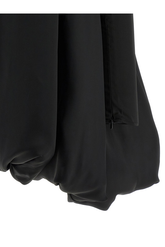 'Satin Le Bubble' dress Black