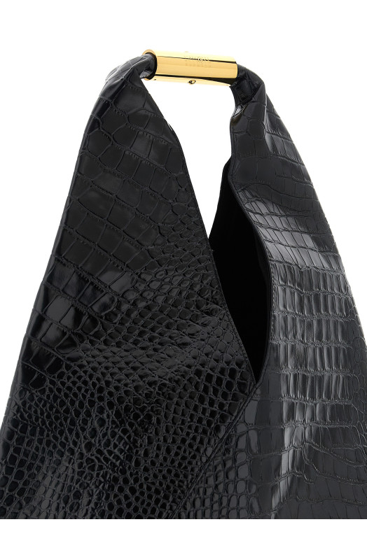 'Japanese' medium shoulder bag Black