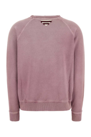 Dark pink cotton sweatshirt PRADA (134714SOOO16VZ)