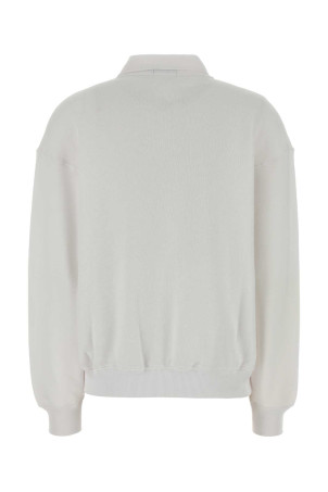 Біла бавовняна сорочка-поло Сіра POLO RALPH LAUREN (211947966)