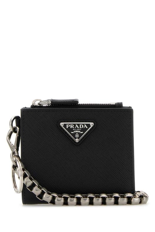 Black leather wallet Black PRADA (2ML0492HJD) Black leather wallet Black PRADA (2ML0492HJD)