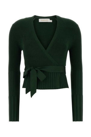 Темно-зелений кардиган із віскозної суміші ZIMMERMANN (4890TF25R) Темно-зелений кардиган із віскозної суміші ZIMMERMANN (4890TF25R)