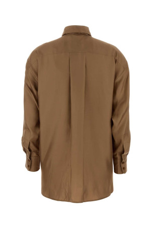 Шовкова сорочка кольору бісквіт ZIMMERMANN (5358TF25R)