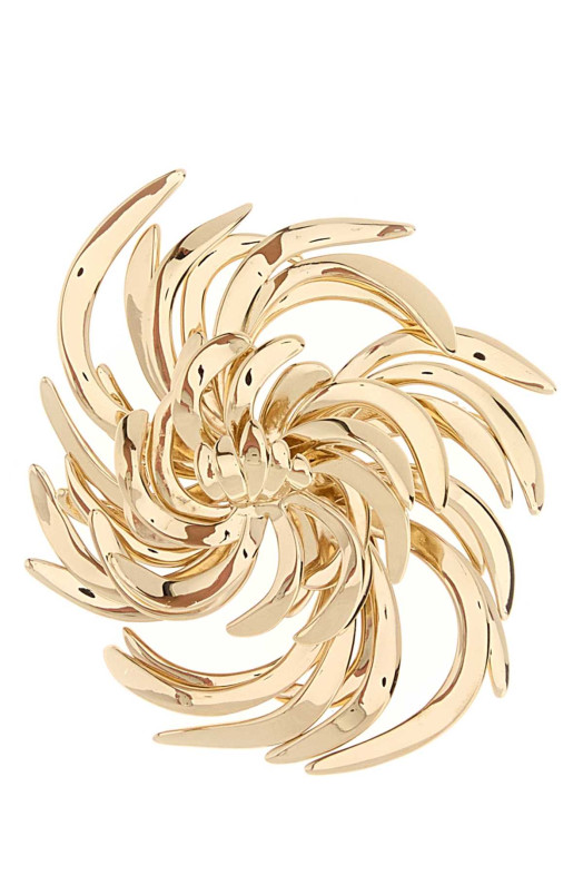 Gold metal pin MIU MIU (5IS1322IEV) Gold metal pin MIU MIU (5IS1322IEV)