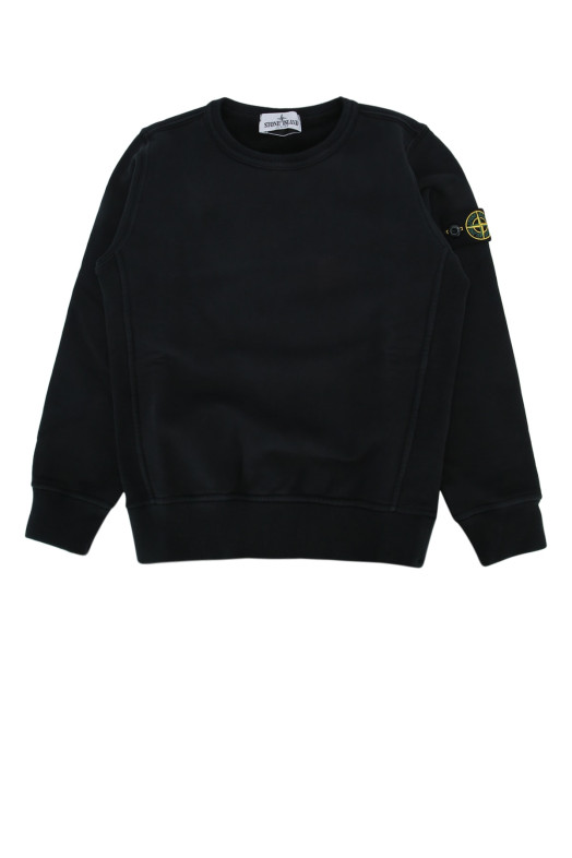 SWEATSHIRT Black STONE ISLAND KIDS (610000120) SWEATSHIRT Black STONE ISLAND KIDS (610000120)