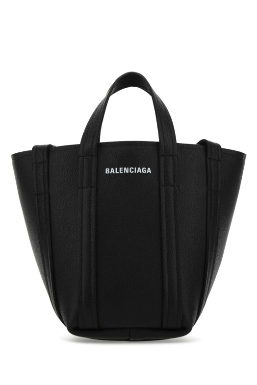 Black leather Everyday XS handbag Black BALENCIAGA (67279315YUN)