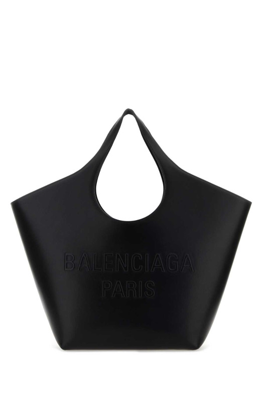 Black leather medium Mary-Kate shopping bag Black BALENCIAGA (7469742AAID)