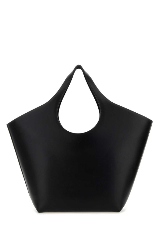 Black leather medium Mary-Kate shopping bag Black BALENCIAGA (7469742AAID)