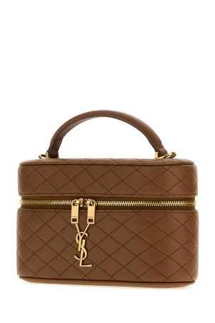 Сумка Vanity Gaby з карамельної шкіри наппа SAINT LAURENT (7667311EL07)